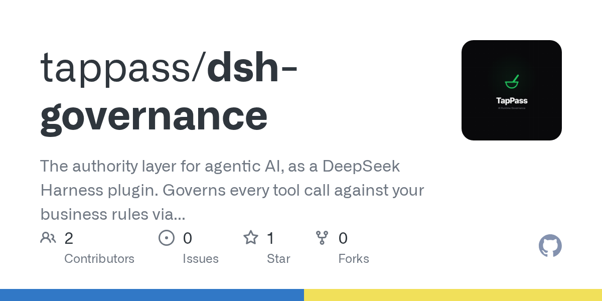 tappass/dsh-governance Screenshot preview