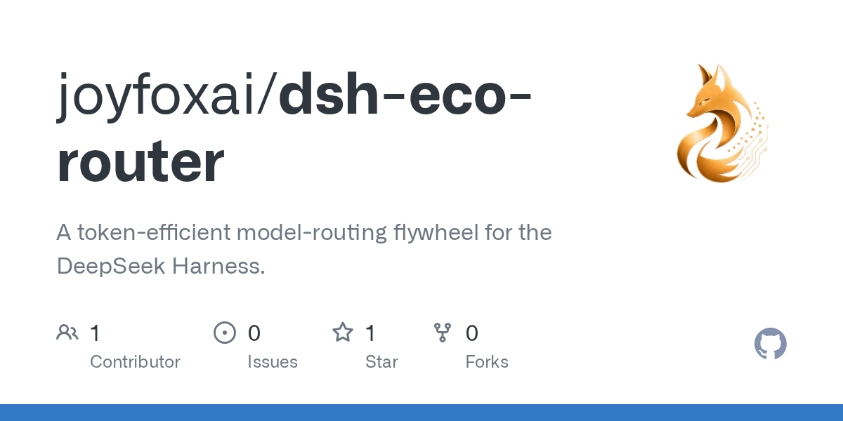 joyfoxai/dsh-eco-router Screenshot preview