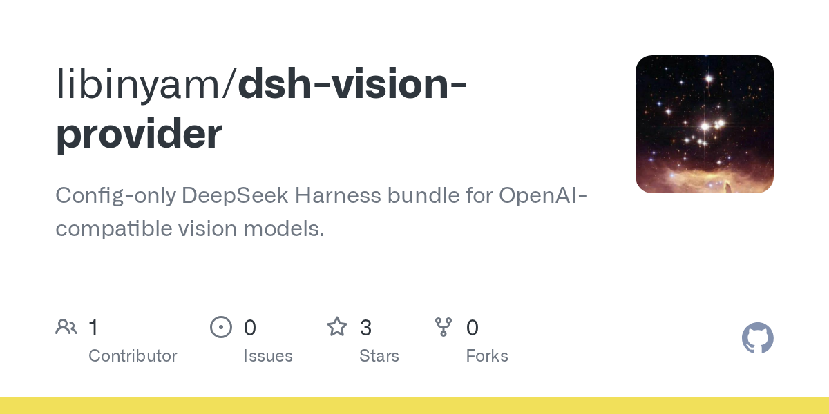 libinyam/dsh-vision-provider Screenshot preview
