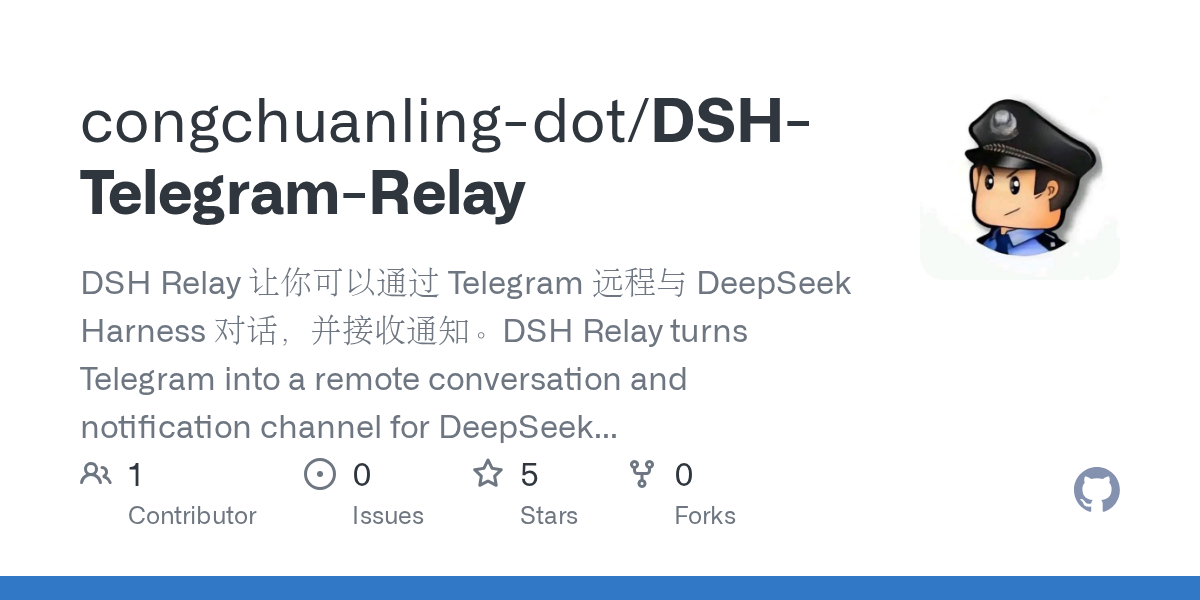 congchuanling-dot/DSH-Telegram-Relay Screenshot preview