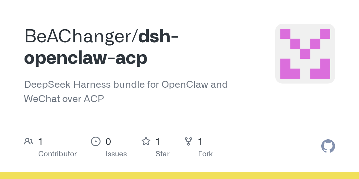 BeAChanger/dsh-openclaw-acp Screenshot preview