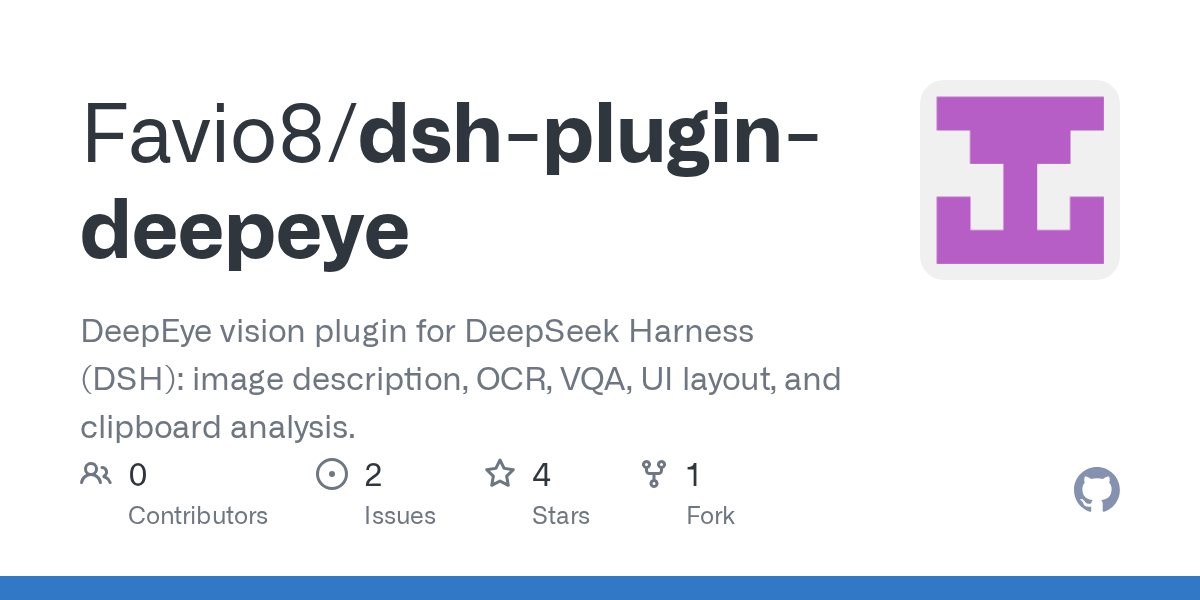 Favio8/dsh-plugin-deepeye Screenshot preview