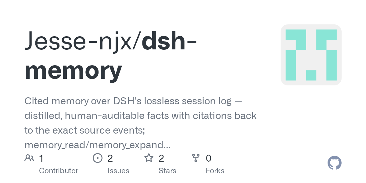 Jesse-njx/dsh-memory Screenshot preview