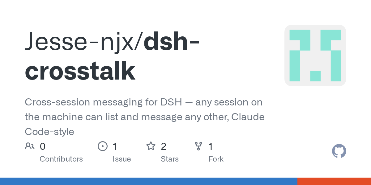 Jesse-njx/dsh-crosstalk Screenshot preview