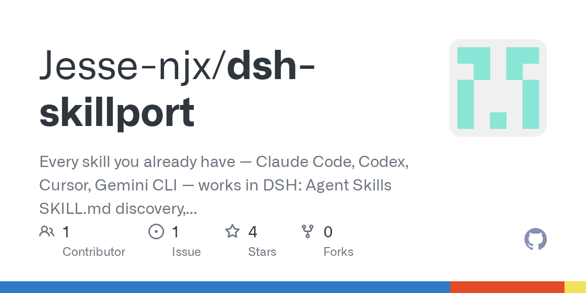 Jesse-njx/dsh-skillport Screenshot preview