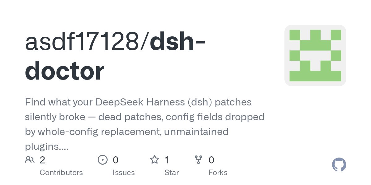 asdf17128/dsh-doctor Screenshot preview