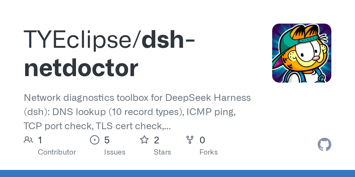 TYEclipse/dsh-netdoctor Screenshot preview