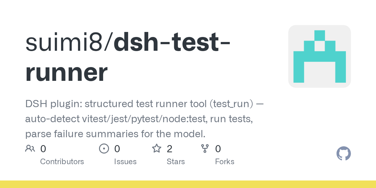 suimi8/dsh-test-runner Screenshot preview