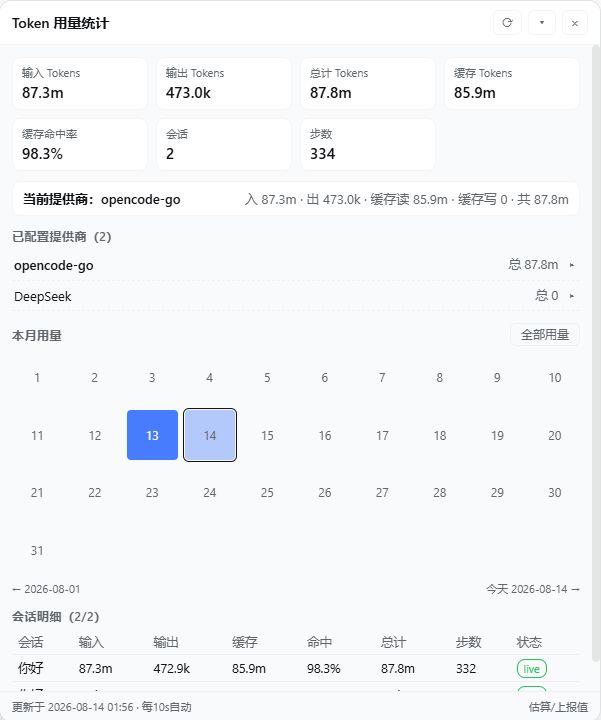 H1a3x/dsh-token-stats 截图预览