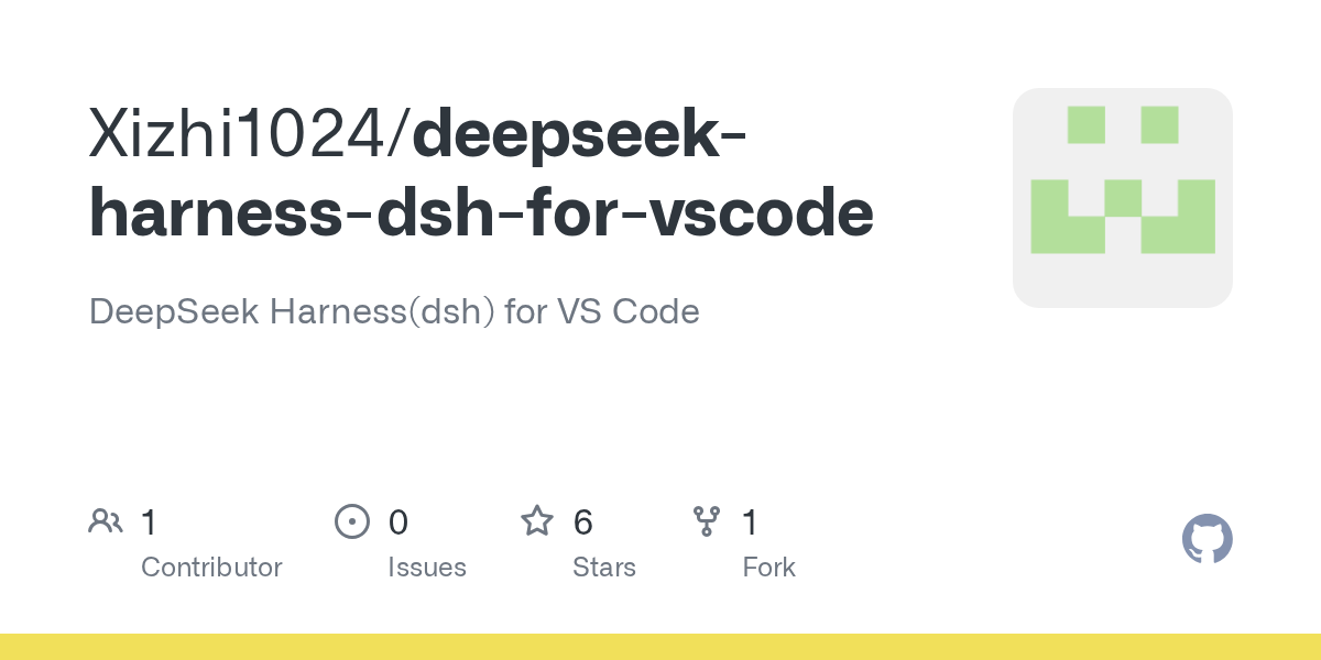 Xizhi1024/deepseek-harness-dsh-for-vscode Screenshot preview
