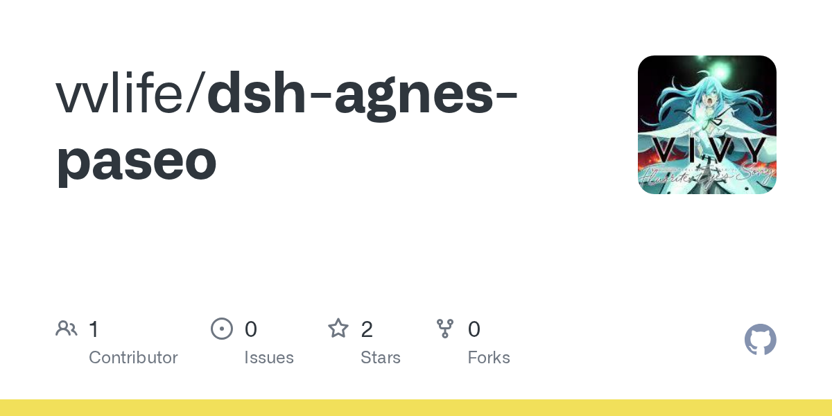vvlife/dsh-agnes-paseo Screenshot preview