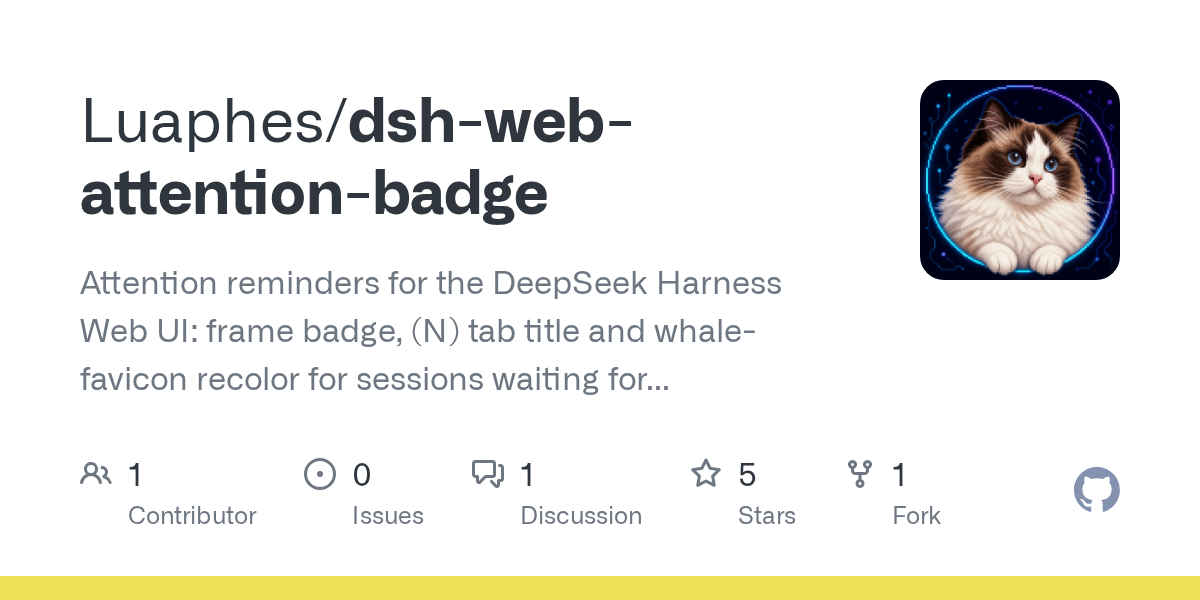 Luaphes/dsh-web-attention-badge Screenshot preview