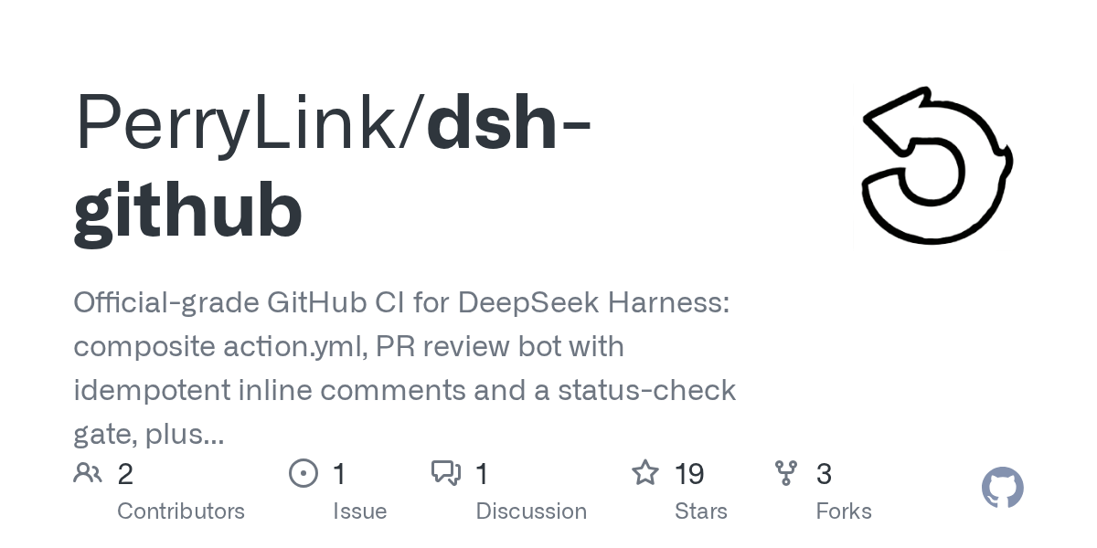 PerryLink/dsh-github Screenshot preview