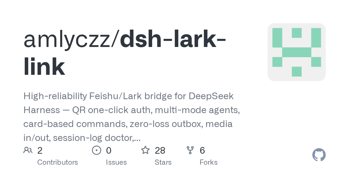 amlyczz/dsh-lark-link Screenshot preview