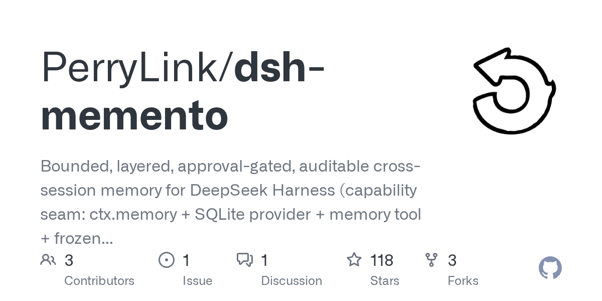 PerryLink/dsh-memento Screenshot preview