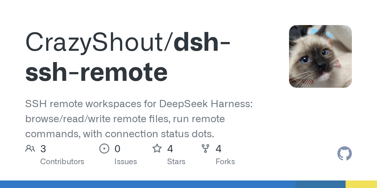 CrazyShout/dsh-ssh-remote Screenshot preview