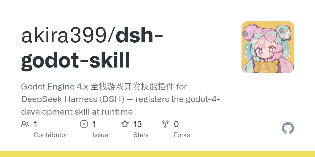 akira399/dsh-godot-skill Screenshot preview
