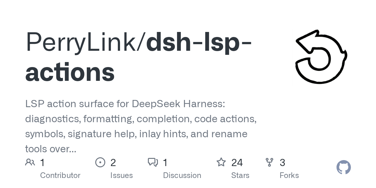 PerryLink/dsh-lsp-actions Screenshot preview