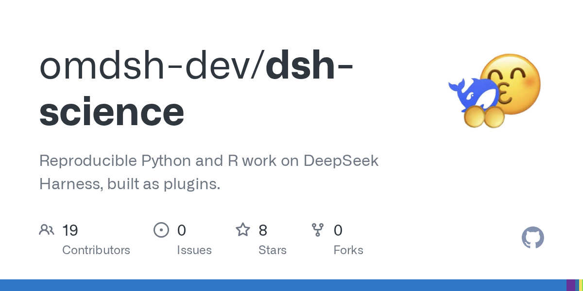 omdsh-dev/dsh-science Screenshot preview