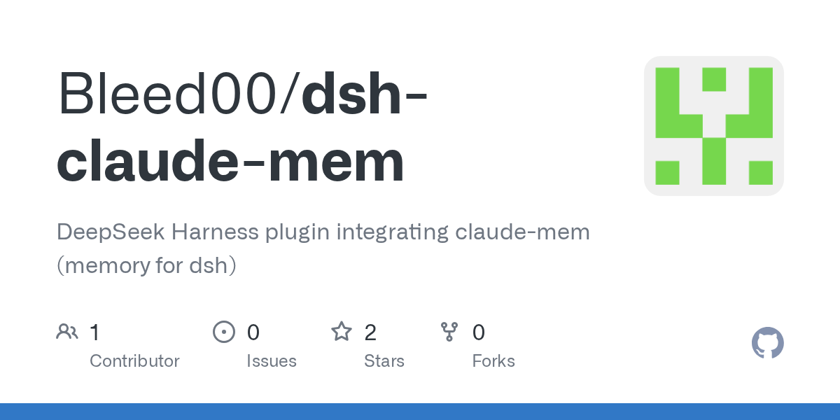 Bleed00/dsh-claude-mem Screenshot preview