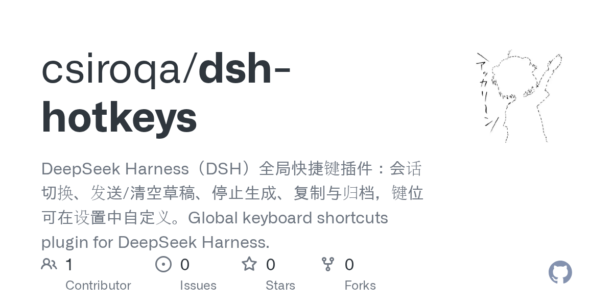 csiroqa/dsh-hotkeys Screenshot preview