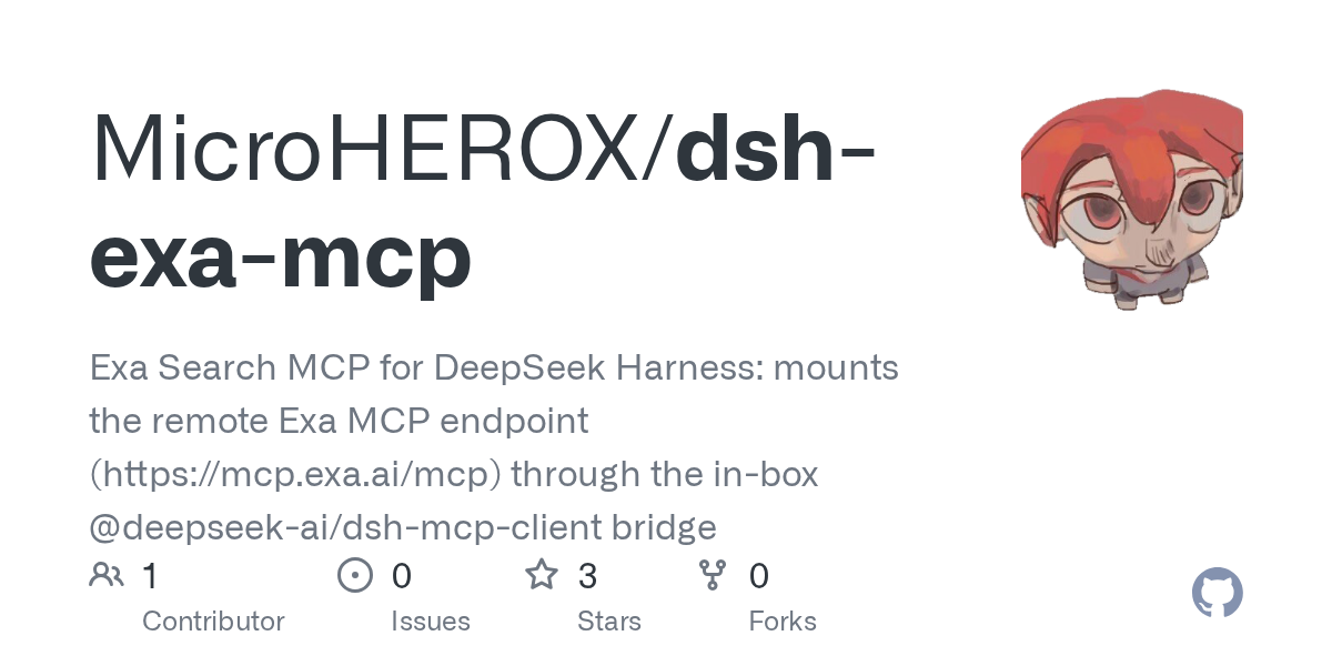 MicroHEROX/dsh-exa-mcp Screenshot preview