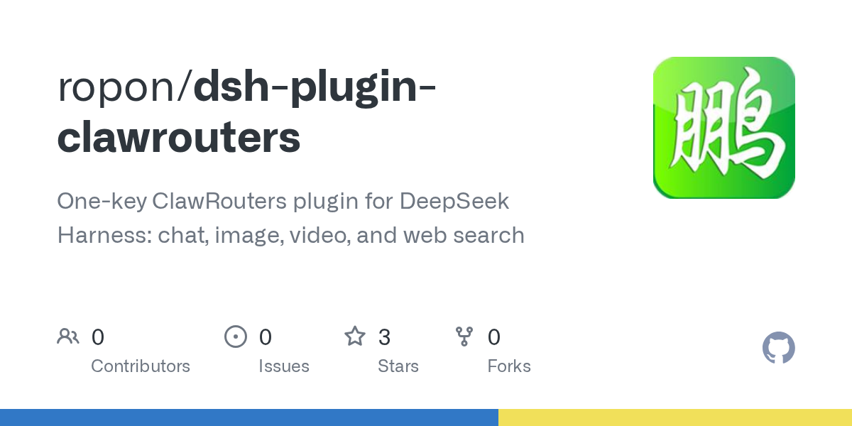 ropon/dsh-plugin-clawrouters Screenshot preview