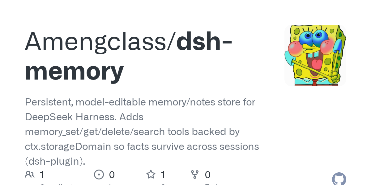Amengclass/dsh-memory Screenshot preview