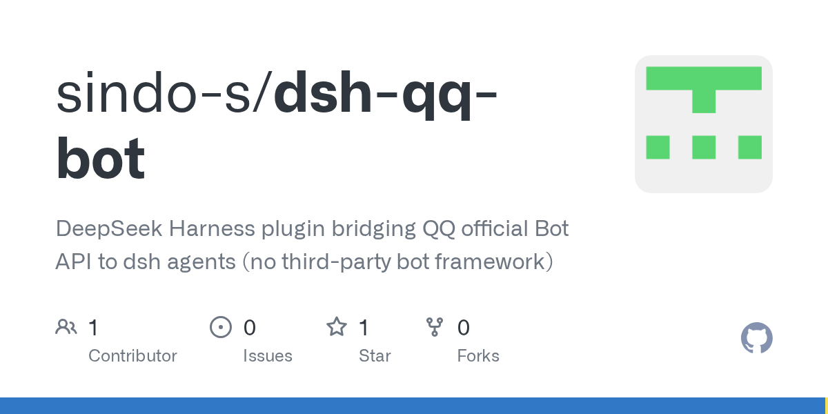 sindo-s/dsh-qq-bot Screenshot preview