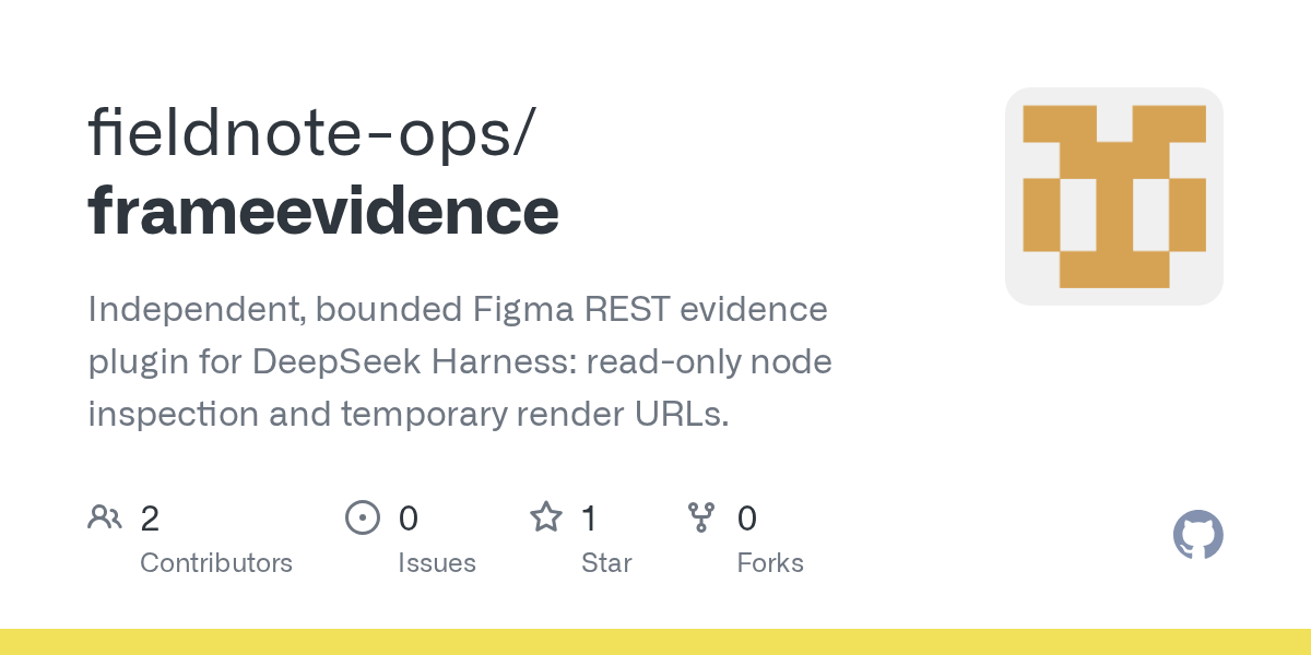 fieldnote-ops/frameevidence Screenshot preview