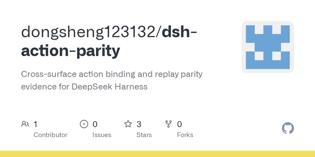 dongsheng123132/dsh-action-parity Screenshot preview
