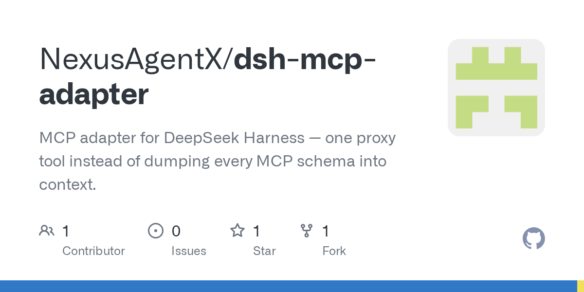 NexusAgentX/dsh-mcp-adapter Screenshot preview