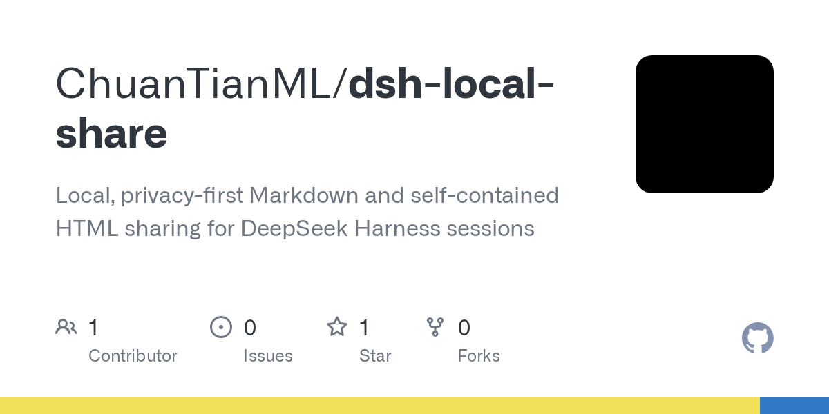 ChuanTianML/dsh-local-share Screenshot preview