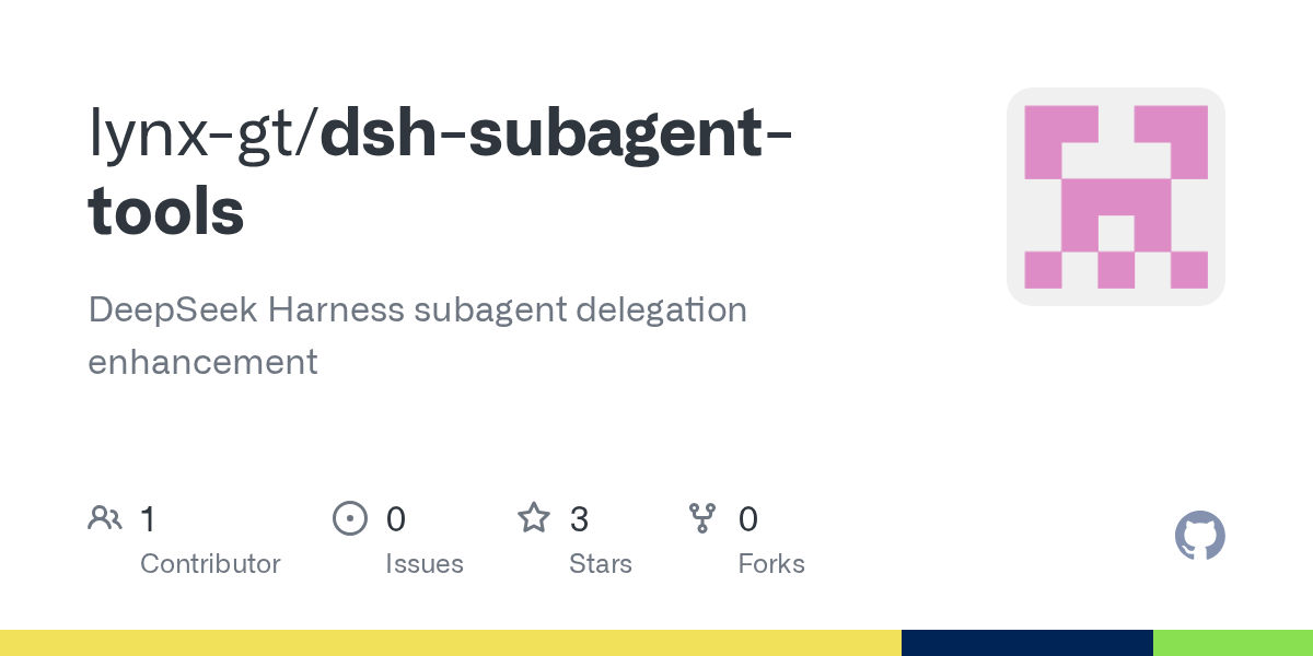 lynx-gt/dsh-subagent-tools Screenshot preview