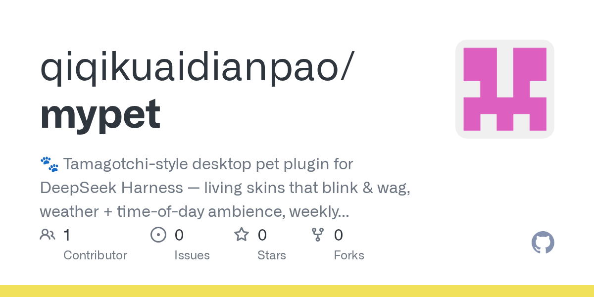 qiqikuaidianpao/mypet Screenshot preview