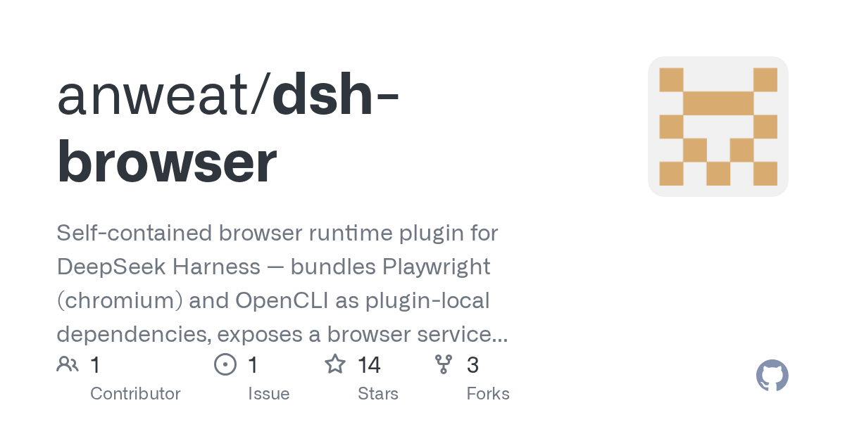 anweat/dsh-browser Screenshot preview