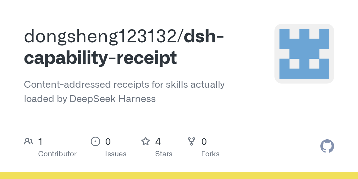 dongsheng123132/dsh-capability-receipt Screenshot preview
