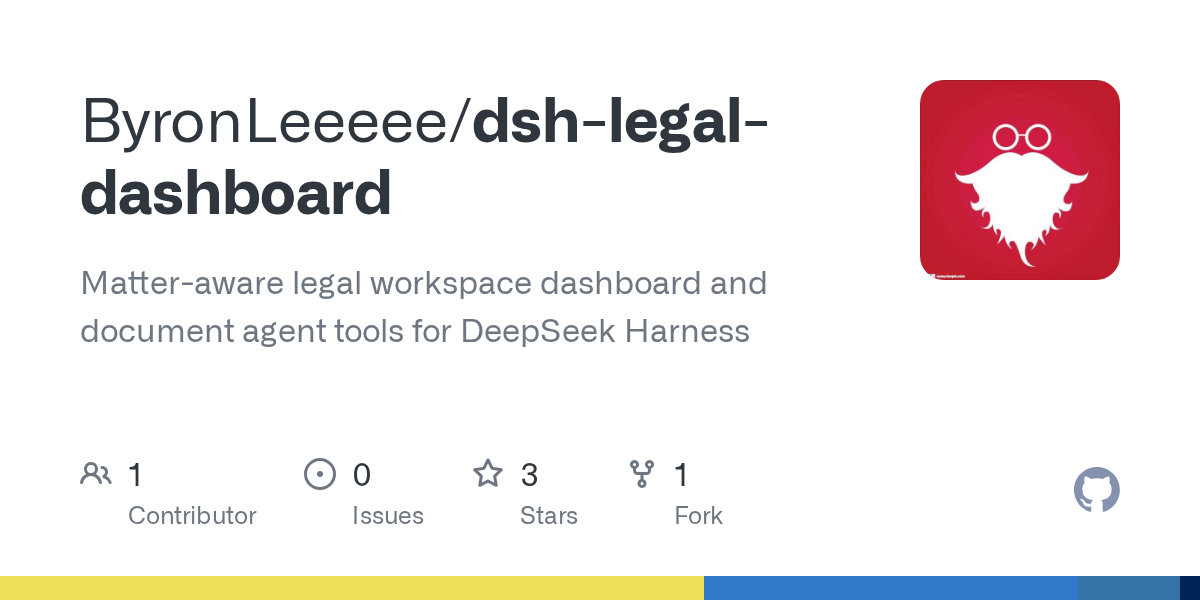 ByronLeeeee/dsh-legal-dashboard Screenshot preview