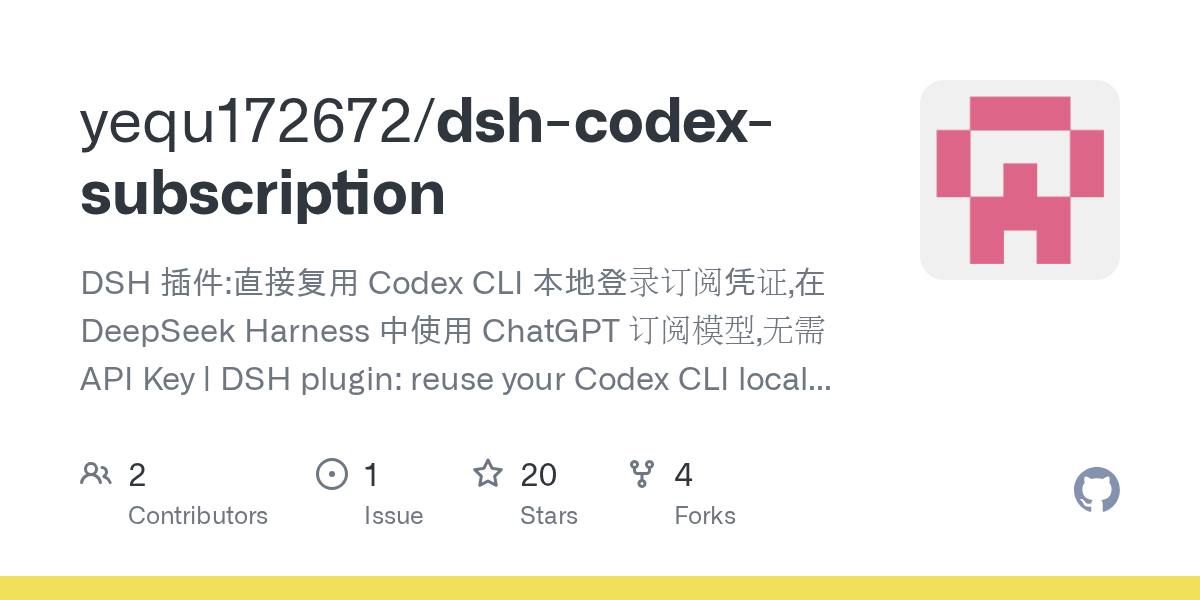 yequ172672/dsh-codex-subscription Screenshot preview