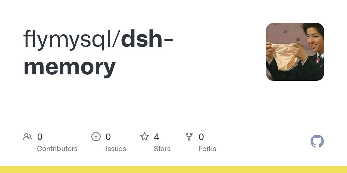 flymysql/dsh-memory Screenshot preview
