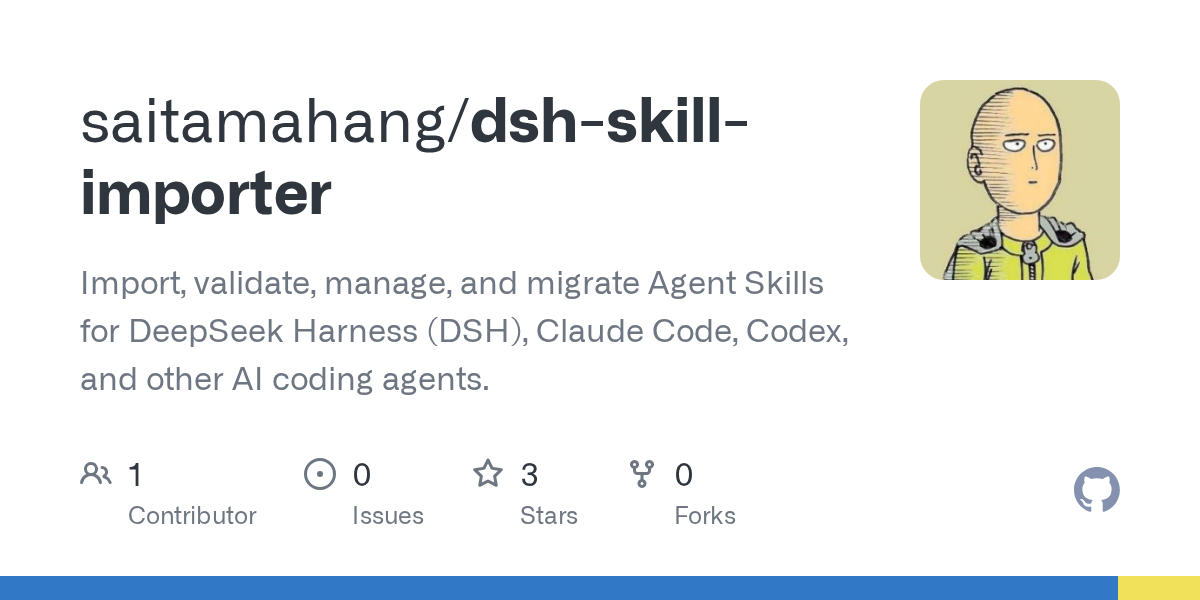 saitamahang/dsh-skill-importer Screenshot preview