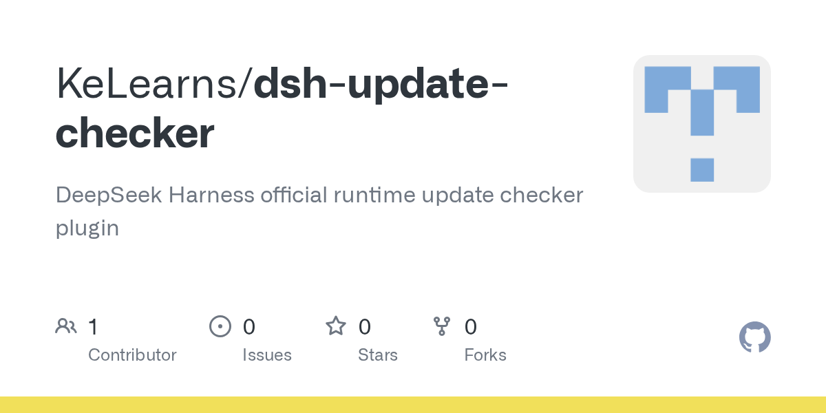 KeLearns/dsh-update-checker Screenshot preview