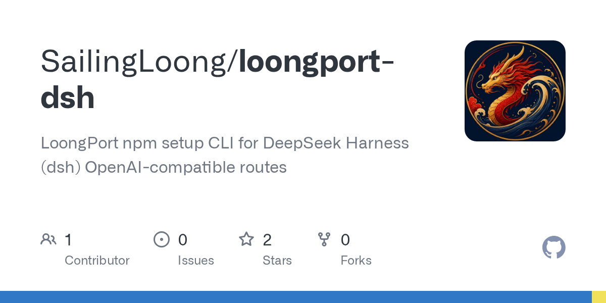 SailingLoong/loongport-dsh Screenshot preview