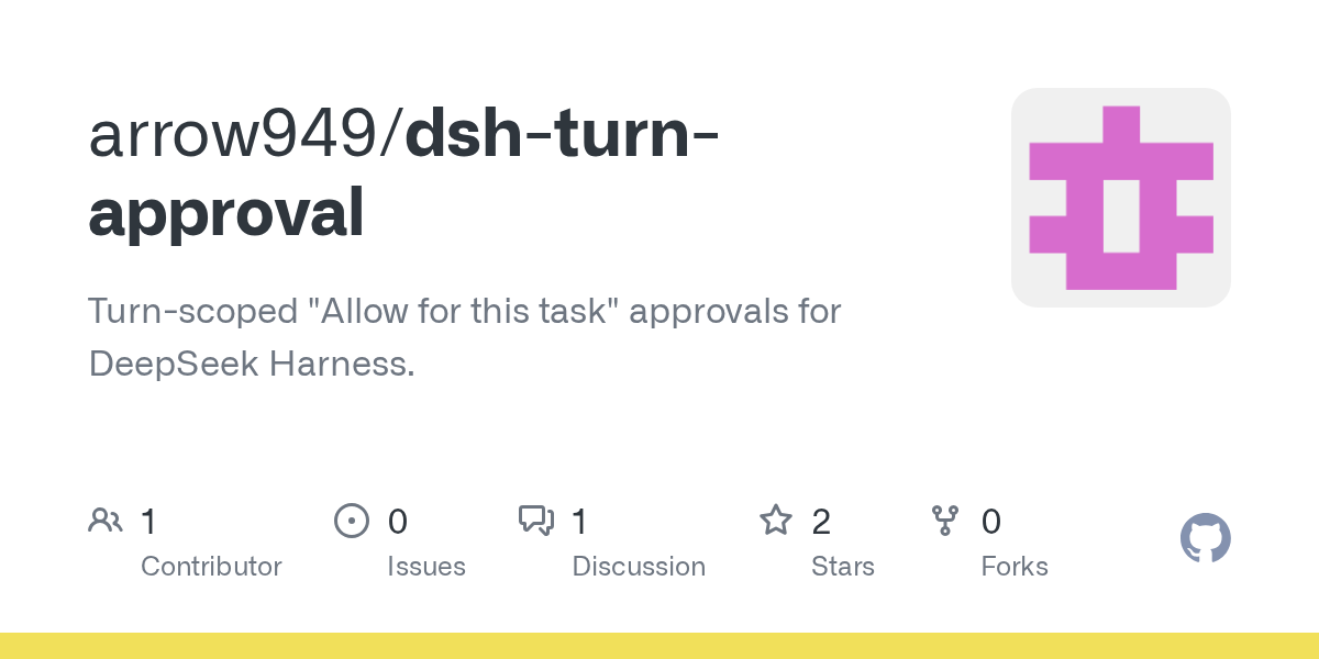arrow949/dsh-turn-approval Screenshot preview