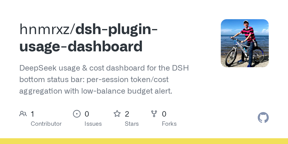 hnmrxz/dsh-plugin-usage-dashboard Screenshot preview