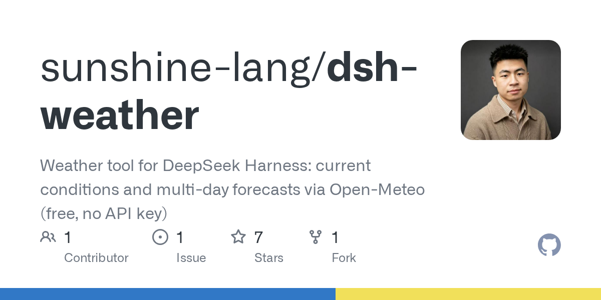 sunshine-lang/dsh-weather Screenshot preview
