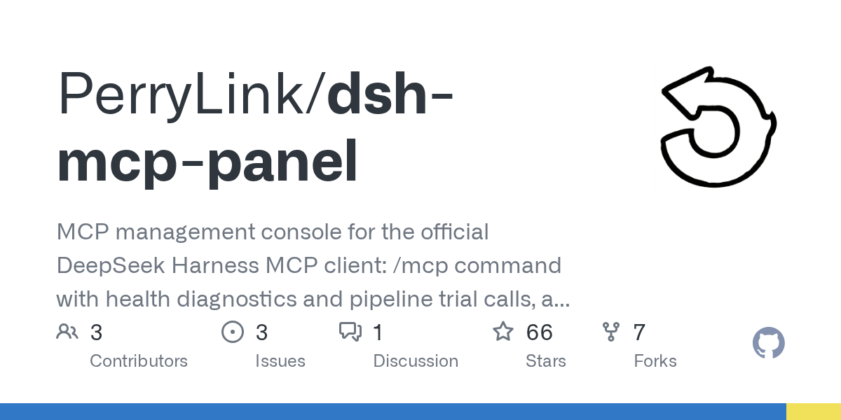 PerryLink/dsh-mcp-panel Screenshot preview