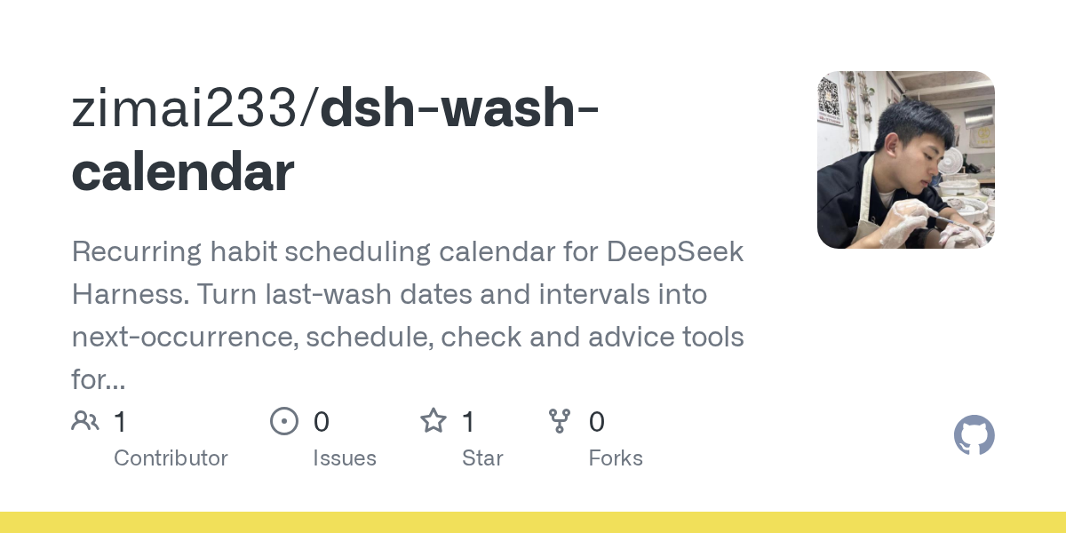zimai233/dsh-wash-calendar Screenshot preview