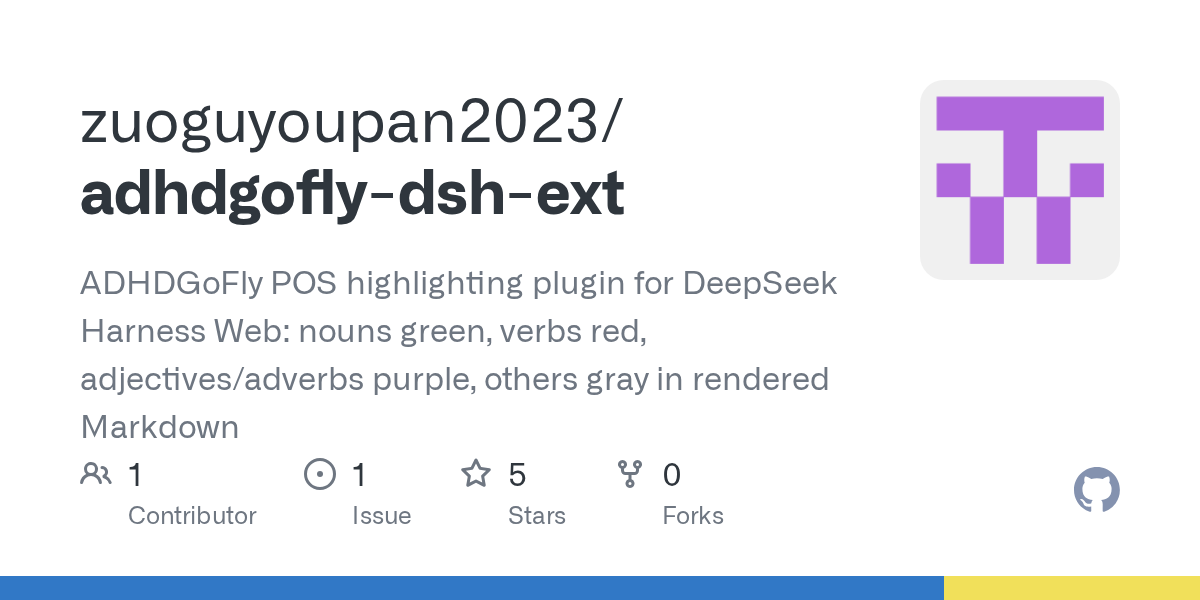 zuoguyoupan2023/adhdgofly-dsh-ext Screenshot preview