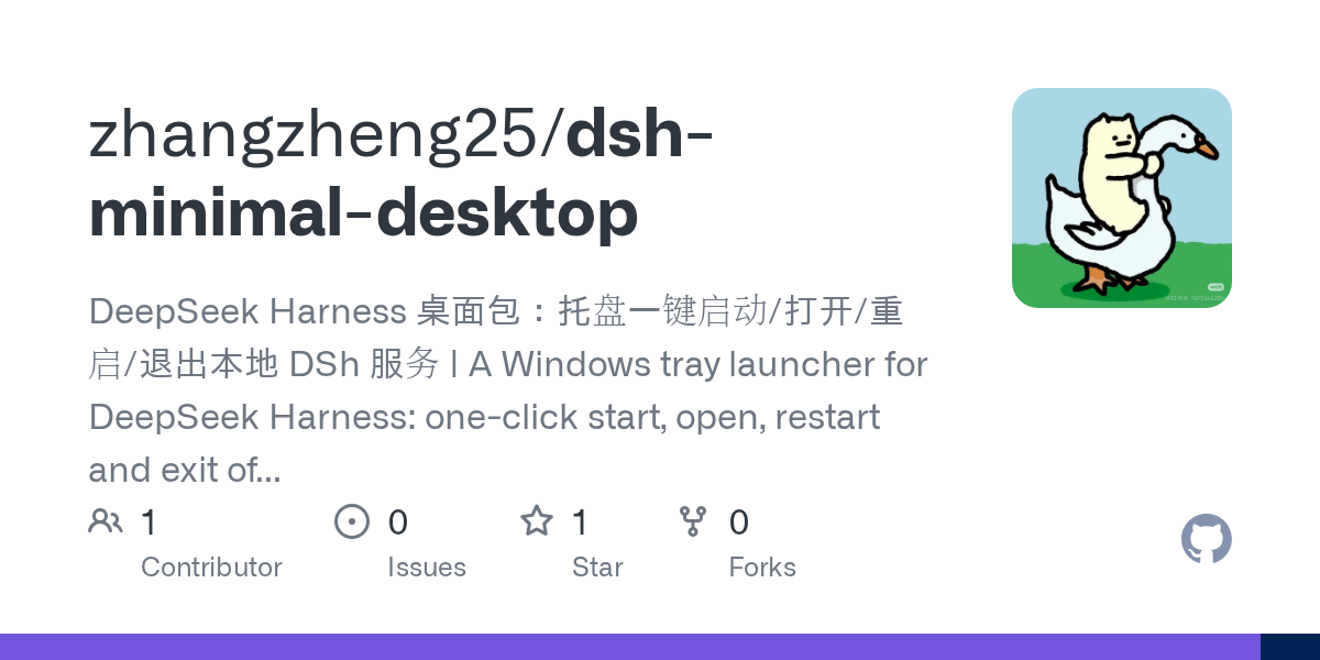 zhangzheng25/dsh-minimal-desktop Screenshot preview